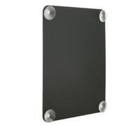 Securit Pizarra Ventosas 35,6 x 27,1 cm Cristal