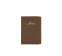 SECURIT Vermes - Funda para Carta de Restaurante (tamaño A5)