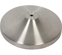 SECURIT - Seguridad 31 x 31 cm Base Barrera Classic | Chrome - Acero inoxidable - Resistente a la intemperie - Uso interior y exterior