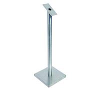 SECURIT - Set Poste y Base para Expositor Glass Star - 85 cm