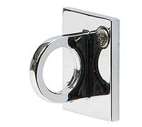 Securit 77387 Soporte de pared para columna separadora, metal, 5 x 3,8 x 4 cm, 1 unidad