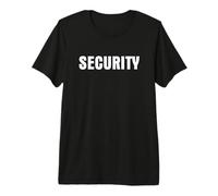 Security Guardias de Seguridad para Eventos Hombres Mujeres Camiseta Premium