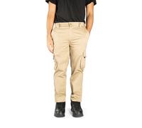 Security Lines Men's Kronos Multibolsillos Work Pants/Pantalones de Seguridad con Cremallera YKK Pantalones elásticos tamaño de Cintura - 34 a 60 (Beige, 42)
