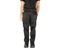 Security Lines Men's Kronos Multibolsillos Work Pants/Pantalones de Seguridad con Cremallera YKK Pantalones elásticos tamaño de Cintura - 34 a 60 (Negro, 38)