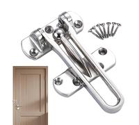 Security Padlock Latch, Swing-in Door Latch, Anti-theft Latch for Hotel, Motel Security Lock, Ideal para Motel, Dormitory, y Home Use, Ensures Enhanced Safety with Easy Installation