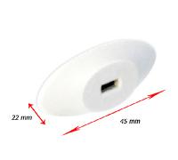 SECURITY SLOT BLANC - POLYBAG