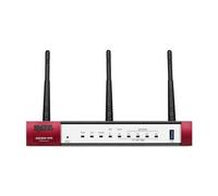 Zyxel USG20W-VPN-EU0101F router inalámbrico Gigabit Ethernet Doble banda (2,4 GHz / 5 GHz) Gris, Rojo