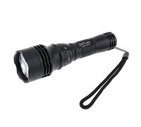 SecurityIng Linterna LED de buceo, 5 modos, antorcha de buceo nocturno, 290 lúmenes, impermeable, sumergible hasta 30 m, luz para exteriores/buceo/pesca en aguas poco profundas (batería no incluida)