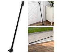 SECURITYMAN SECURITYBARB Topes Ajustables, Barra de Seguridad para Puerta corredera, Negro, 1 pack