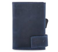 SecWal Funda para tarjetas de crédito Cartera RFID Piel 9 cm azul