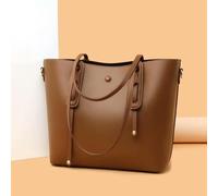 SECWL Bolsos de Mano de Lujo de Cuero auténtico para Mujer, Bolsos de Mano para Mujer, Bolso Grande con asa Superior, Bolso Grande de Tendencia para Oficina, Bolso Cruzado para Mujer