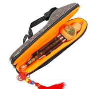 Seda De Calabaza De Bambú C Abajo B Abajo Los Estudiantes Aprenden Flauta De Calabaza Para Principiantes Instrumentos De Viento Etnicos Regalos De Entretenimiento Para Niños (Color : Brown_B-Flat)