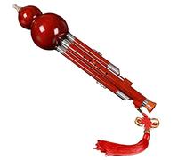 Seda De Calabaza De Sándalo Rojo Cucurbitáceas Profesionales Flauta De Calabaza Para Estudiantes Adultos, Principiantes, Examen De Grado Instrumento De Seda De Cucurbitáceas (Color : Red_B-Flat)