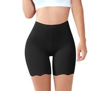 Seda de Hielo Shorts para Mujer Mini Shorts Culotte para Mujer Mujeres Braguitas Short De Seguridad Shorts de Anti Rozaduras Calzoncillos Cintura Alta Pantalones Moldeadores Adelgazante Shapewear