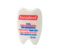 Seda interdental con Microfilamentos añadidos · Seda/Hilo Dental con mayor superficie · Cinta Interdental para uso Diario · 25 mts para Larga Duración