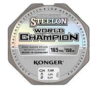 Sedal Konger World Champion recubierto de fluorocarbono, 0,10 - 0,30 mm/150 m, monofilamento, muy resistente -, 0,14mm / 150m