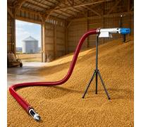 SEDAMORALLY 2800W Bomba de succión de Grano 6m | Manguera Flexible De 100 Mm De Diámetro, para el transporte de grano, pienso, fertilizante, cemento, arena y polvo
