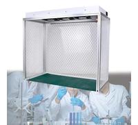 SEDAMORALLY Cabina de Flujo laminar Vertical,Flujo de Aire Banco de Limpieza Trabajo Libre de Polvo 30 X 16 X 8 Pulgadas con Filtro HEPA Limpieza ISO5 220V