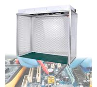 SEDAMORALLY Cabina de Flujo laminar Vertical,Gabinete de Flujo laminar Banco Limpio de Flujo de Aire con Filtro HEPA,para Limpieza Clase 100 / ISO 5 Trabajo Libre de Polvo 220V