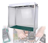 SEDAMORALLY Cabina de Flujo laminar Vertical,Gabinete de Flujo laminar Banco Limpio de Flujo de Aire con Filtro HEPA, para Limpieza Clase 100 / ISO 110V