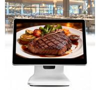 SEDAMORALLY Caja Registradora, Terminal Pos con Pantalla Táctil De 15,6"para Comercio Minorista Y Restaurantes,Sistema De Caja Registradora, para Tiendas de Conveniencia,Centros Comerciales