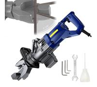 SEDAMORALLY Dobladora hidráulica eléctrica de Varillas Refuerzo, dobladora de Barras de Acero 4-16mm(5/8 "),Herramienta de doblado de Acero Manual para proyectos de construcción y Bricolaje