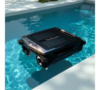 SEDAMORALLY Limpiador Solar Automático, Robot Limpiador de Superficies de Piscina, con Giro Automático, Ideal para Todo Tipo de Piscinas, para Piscinas Elevadas