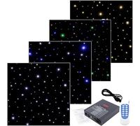 SEDAMORALLY Telones de Fondo de Estrellas de Escenario Led, Fondo de Terciopelo Plegable,Ideal para Decoración de Bodas, Fiestas de Navidad, Clubes, Espectáculos Red-3x4m