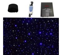 SEDAMORALLY Telones de Fondo de Estrellas de Escenario Led, Nocturno Fondo de Tema Espacial,Fondo de Terciopelo Plegable,Ideal para Decoración de Bodas Red-4x6m