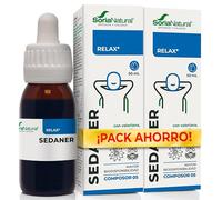 Sedaner Composor 05, pack 2 x 50 ml, Soria Natural | Valeriana - Azahar y pasiflora - Relajación - Descanso nocturno - Complemento alimenticio