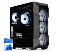 PC Gaming - SEDATECH UCCP510I1I1HF, AMD Ryzen 9 9950X3D 16x 4.3Ghz (max 5.7Ghz), 32 GB RAM, 2000 GB SSD, Radeon™ RX 9070 XT, Windows 11 (64 Bit), Negr