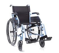 Sedia a rotelle Carrozzina leggera pieghevole ad autospinta Serie Helios Smart seduta 43 cm Art. CP770-43