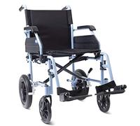 Sedia a rotelle Carrozzina leggera pieghevole di transito Serie Helios Smart Go seduta 43 cm Art. CP775-43