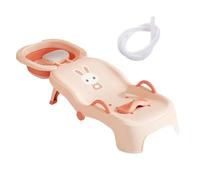 Sedia Bagnetto Pieghevole Bambini 0-10 Anni Sgabello reclinabile per lavaggio capelli, poltrona pratica, uso doméstico y profesional, portátil, cómodo, ideal baño, cuidado infantil, fácil