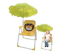 Sedia da Spiaggia per Bambini Con paraguas - Sedia pieghevole per Bambini Con paraguas | Sedia antivento Con ombrellone per esterni, viaggi, Prato, Giardino, Patio, Piscina, Picnic