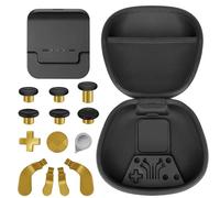 Sedicoca Paquete completo de componentes para mando inalámbrico Xbox Elite Series 2, el paquete incluye 1 funda de transporte, 1 base, 4 palas, 2 DPads, 6 paletas, 1 herramienta, para Xbox One Elite