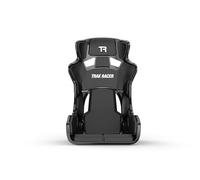 Sedile da Corsa Trak Racer GT Style en Fibra de Vidrio Negro con Personal, Asiento ergonómico para simulador de Pilotos de S a XL, schiuma antiurto, Montaje Lateral, Compatible con imbracatura