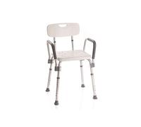 Sedile da Doccia con Schienale e Braccioli