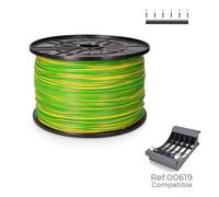 Sediles Cablecillo H07V-K 2,50 mm² Bicolor Flexible 800 m Bobina