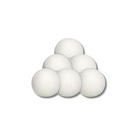 SEDLAV Bolas secadoras de lana para secadora, bolas de lana para secadora, bolas de lana para secadora, bolas de secadora de lana reutilizables, suavizante de tela reutilizable natural y reductor de