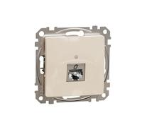 Sedna Design & Elements, Conector para Ordenador RJ45 Cat.5E Utp, Beige