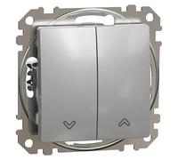 Schneider Electric Sedna Design & Elements Interruptores para persianas (Aluminio, Montaje en superficie, 10 A)