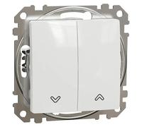 Sedna Design & Elements Interruptores para persianas (Blanco, Montaje en superficie, 10 A)