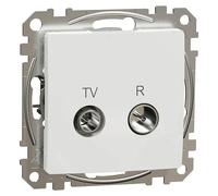 Sedna Design & Elements Toma TV R 10dB Intermedia (Blanco, Colocar)