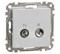 Sedna Design & Elements Toma TV R 7dB Intermedia (Aluminio, Colocar)