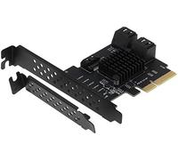 Sedna - Tarjeta Adaptadora PCIe 2 x Gen III a 5 x SATA 6G (Software de soporte RAID)