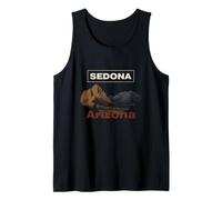 Sedona Arizona Road Trip Wild West Desert Vintage Al Aire Libre Camiseta sin Mangas