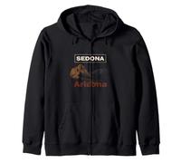 Sedona Arizona Road Trip Wild West Desert Vintage Al Aire Libre Sudadera con Capucha