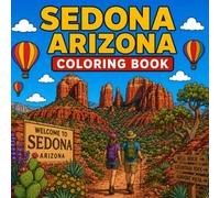 Sedona Landmarks Coloring Book: Color the most famous landmarks of Sedona, Arizona! (American Landmark Series - Coloring Books)