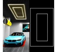 Sedtonmu Luz Led Hexagonal para Garaje 6500K Hexágonos Lampara Luces En Forma De Panal para Estaciones de Trabajo e iluminación de talleres SóTano Tienda Gimnasio Taller,4500k,7